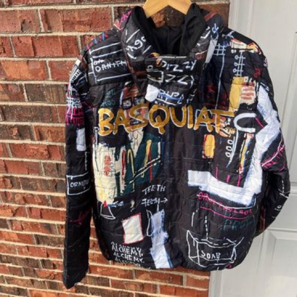 Basquiatiat X Members Only Puffy Jacket